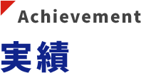 実績