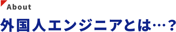外国人エンジニアとは